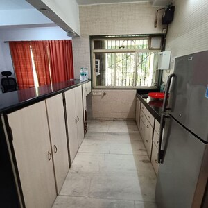 Kitchen in 1 BHK Apartment at Bandra West – for Rent