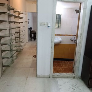 Bathroom in 1 BHK Apartment at Bandra West – for Rent