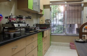 Kitchen in  Pg at Aundh Gaon – for Rent