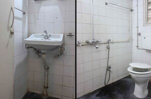 Bathroom in  Pg at Aundh Gaon – for Rent