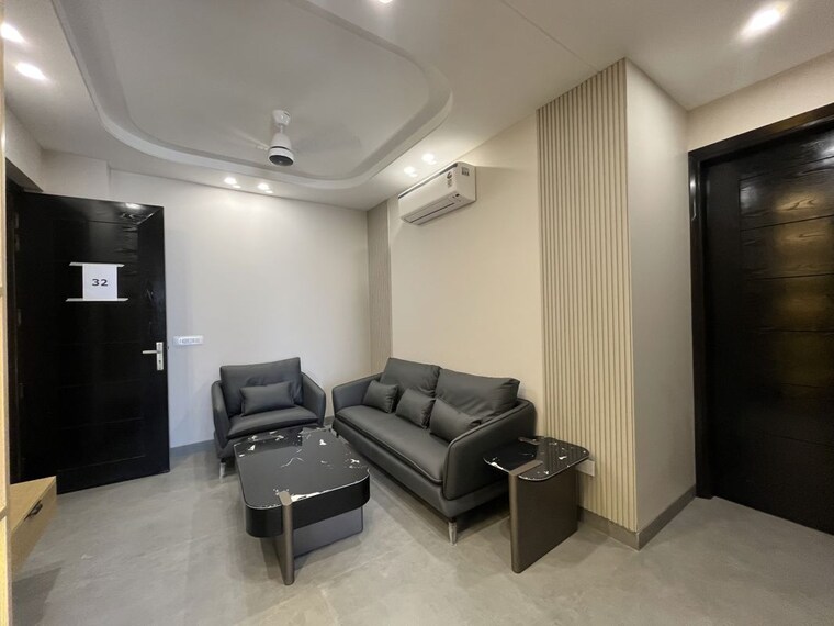 Living Room, sushant lok i 1 Bedroom 985 Sq.Ft. Builder Floor In Sushant Lok I Gurgaon 10378563