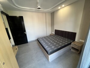 Bedroom in 1 BHK Builder Floor at Sushant Lok I – for Rent