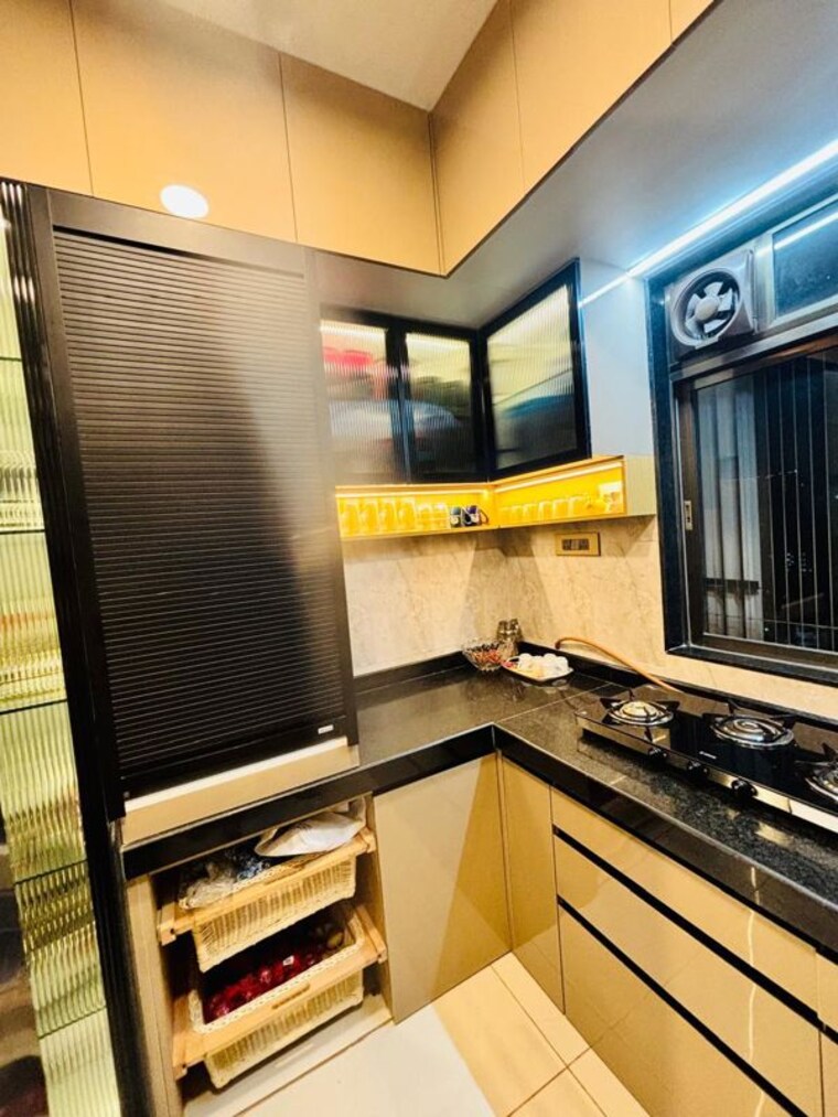 Kitchen, raj-infinia 2 Bedroom 750 Sq.Ft. Apartment In Malad West Mumbai 10378570