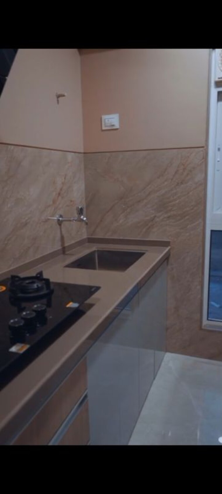 Kitchen, bhairav-ocean-breeze 1 Bedroom 423 Sq.Ft. Apartment In Kandivali West Mumbai 10378577