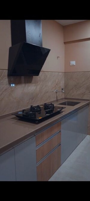 Kitchen in 1 BHK Apartment at Bhairav Ocean Breeze, Kandivali West – for Sale