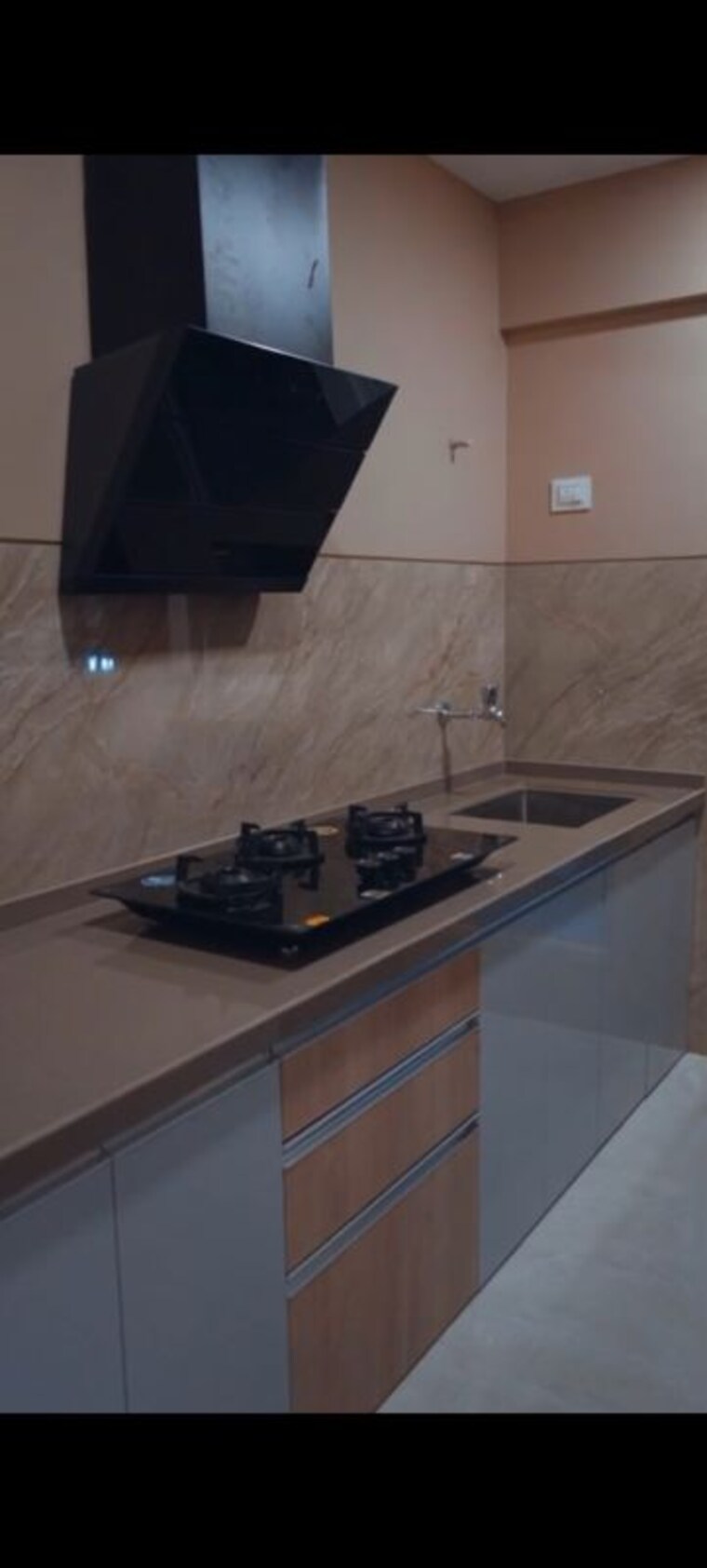 Kitchen, bhairav-ocean-breeze 1 Bedroom 423 Sq.Ft. Apartment In Kandivali West Mumbai 10378577