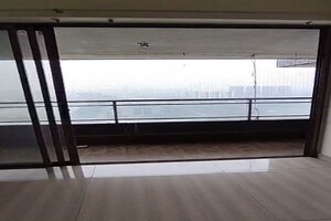Balcony in 2.5 BHK Apartment at The Wadhwa The Address, Ghatkopar West – for Rent