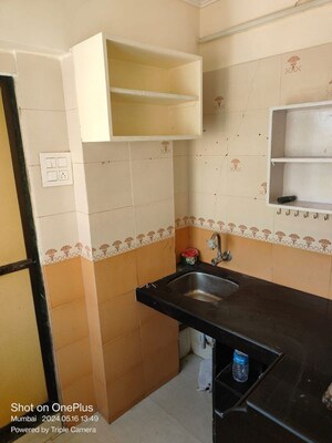 Kitchen in 1 BHK Apartment at Bandra West – for Rent