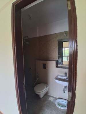 Bathroom in 2 BHK Apartment at The Wadhwa The Address, Ghatkopar West – for Rent