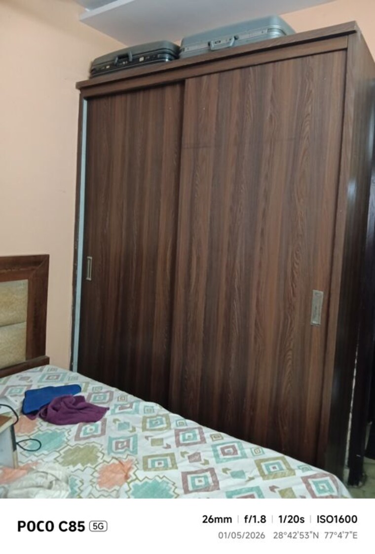 Bedroom, rohini sector 21 2 Bedroom 60 Sq.Mt. Builder Floor In Rohini Sector 21 Delhi 10378685
