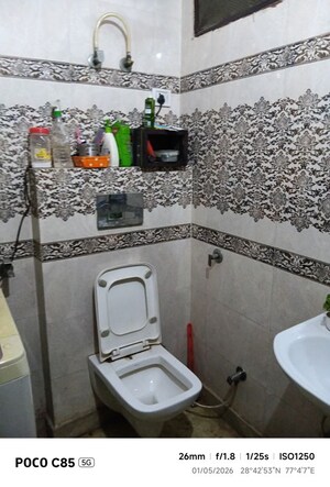 Bathroom in 2 BHK Builder Floor at Rohini Sector 21 – for Sale