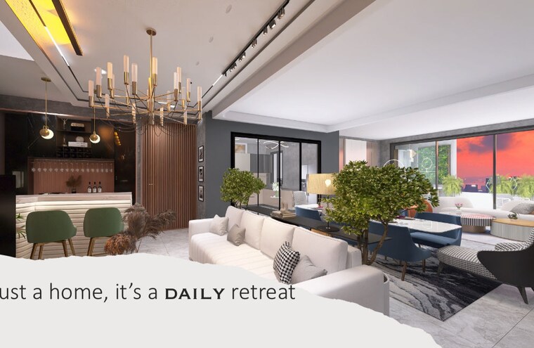 Living Room, palam vihar 4 Bedroom 4680 Sq.Ft. Builder Floor In Palam Vihar Gurgaon 10378725