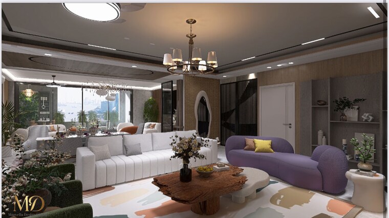 Living Room, palam vihar 4 Bedroom 4680 Sq.Ft. Builder Floor In Palam Vihar Gurgaon 10378725