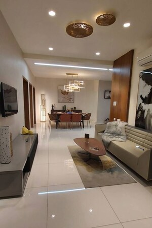 Living Room in 3 BHK Apartment at Honer Aquantis, Gopanpally – for Rent