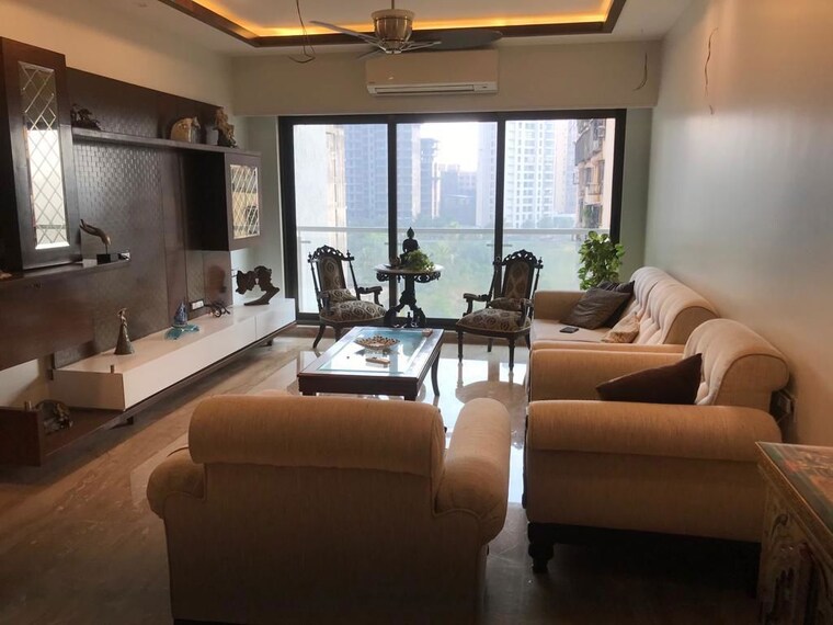Living Room, dlh-sorrento 3.5 Bedroom 1560 Sq.Ft. Apartment In Veera Desai Road Mumbai 10378765