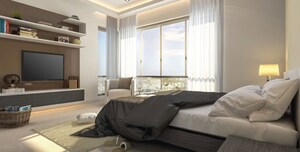 Living Room in 3 BHK Apartment at Supreme Belmac Residences D, Wadgaon Sheri – for Sale