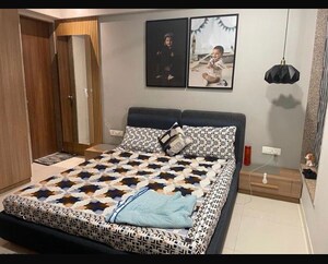 Bedroom in 3 BHK Apartment at Aaryan Builders Embassy, Ambli – for Rent