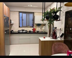 Kitchen in 3 BHK Apartment at Aaryan Builders Embassy, Ambli – for Rent