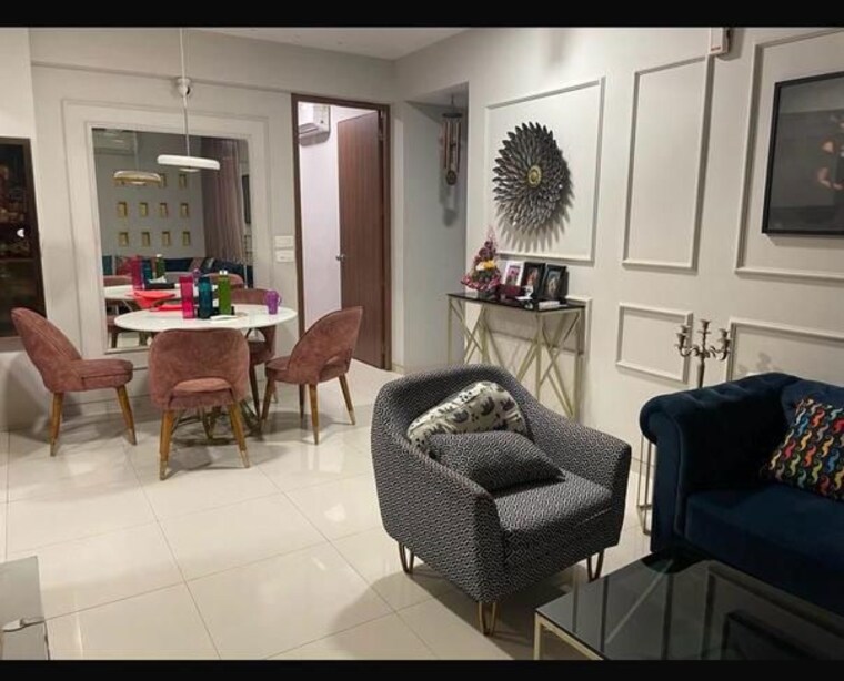 Living Room, aaryan-builders-embassy 3 Bedroom 1650 Sq.Ft. Apartment In Ambli Ahmedabad 10378798