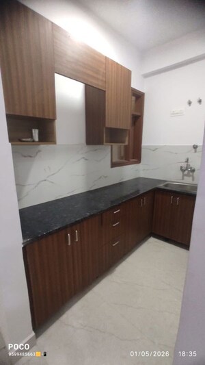Kitchen in 1 BHK Builder Floor at Mehrauli – for Rent