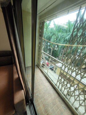 Balcony in 2 BHK Apartment at Chogle Ekdant Height, Borivali East – for Rent
