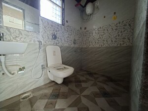 Bathroom in 3 BHK Apartment at Oval Apartments, Kharghar – for Rent