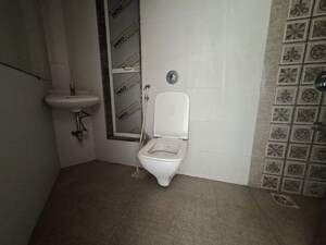 Bathroom in 3 BHK Apartment at Oval Apartments, Kharghar – for Rent