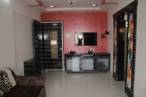 Living Room in 1 BHK Apartment at Hari Dham CHS, Andheri East – for Sale
