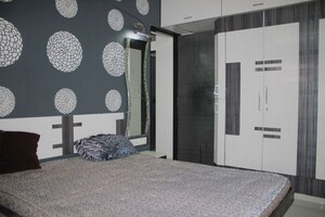 Master Bedroom in 1 BHK Apartment at Hari Dham CHS, Andheri East – for Sale