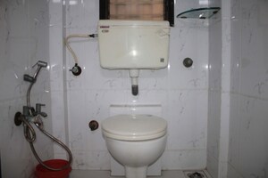 Bathroom in 1 BHK Apartment at Hari Dham CHS, Andheri East – for Sale