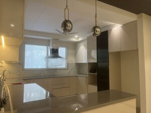 Kitchen in 4 BHK Builder Floor at Kohli One Malibu Town, Sector 47 – for Rent