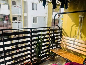Staircase in 2 BHK Apartment at Mahaveer Celesse, Hunasamaranahalli – for Rent