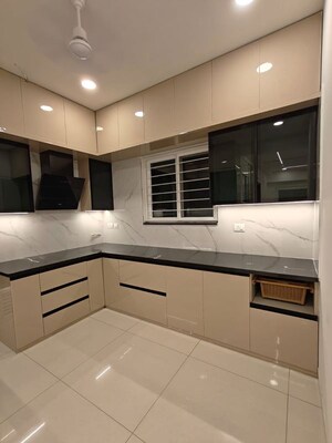 Kitchen in 2 BHK Apartment at Aparna Zenon, Puppalaguda – for Rent