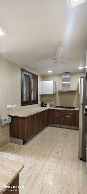 Kitchen in 3 BHK Apartment at Defence Colony – for Rent