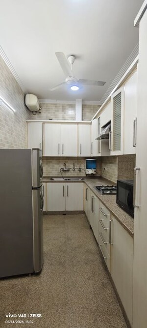 Kitchen in 2 BHK Builder Floor at Defence Colony – for Rent