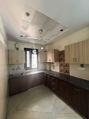 Kitchen in 3 BHK Builder Floor at Rajouri Garden – for Rent
