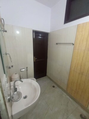 Bathroom in 3 BHK Builder Floor at Rajouri Garden – for Rent