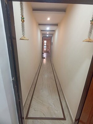 Building Lobby in 3 BHK Builder Floor at Rajouri Garden – for Rent