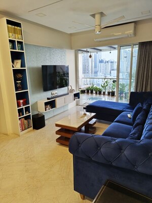 Living Room in 2 BHK Apartment at S B Trevedia Vuepoint, Prabhadevi – for Sale