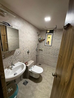 Bathroom in 2 BHK Apartment at Earth Classic, Matunga – for Sale