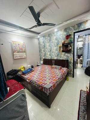 Master Bedroom in 2 BHK Builder Floor at Mahavir Enclave – for Sale