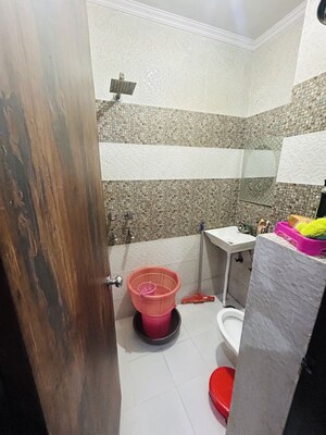 Bathroom in 2 BHK Builder Floor at Mahavir Enclave – for Sale