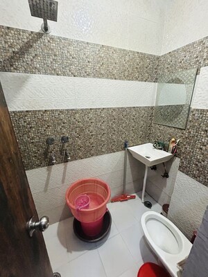 Bathroom in 2 BHK Builder Floor at Mahavir Enclave – for Sale