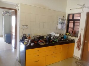 Kitchen in 2 BHK Apartment at Magarpatta City Cosmos, Magarpatta Road – for Rent