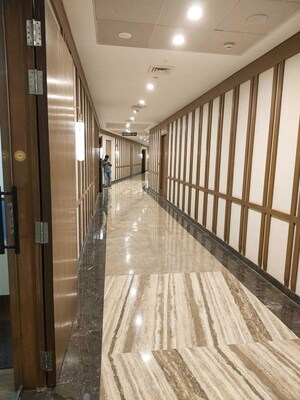 Building Lobby in  Office Space at One Lodha Place, Lower Parel – for Rent