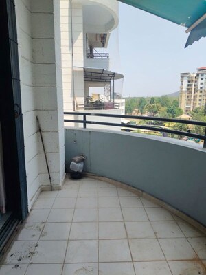 Balcony in 2 BHK Apartment at Rachana Gold Coast, Pashan – for Rent