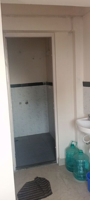 Bathroom in 3 BHK Apartment at Sandesh Nagar – for Rent