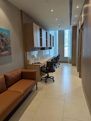 Living Room in  Office Space at One Lodha Place, Lower Parel – for Rent