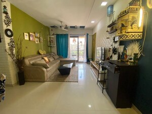 Living Room in 2 BHK Apartment at Neminath Heights, Mira Road – for Rent