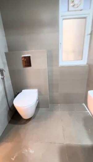Bathroom in 3 BHK Apartment at Poulomi Avante, Kokapet – for Rent